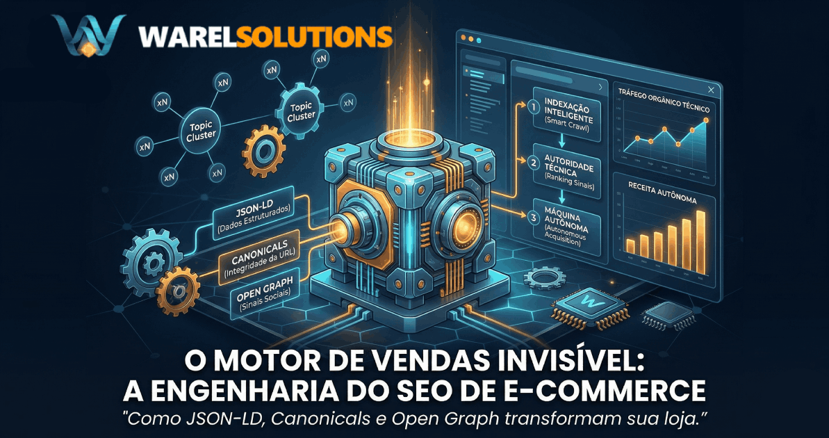 O Motor de Vendas Invisível: A Engenharia por Trás do SEO de E-commerce